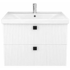 Шкаф под умывальник Mashtab 12127 Toledo (Sava) suspendat cu 2 sertare 650x470x580 Alb
