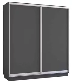 Dulap Mobildor-Lux Fox uși glisante din PAL (230x60x240H cm) Anthracite