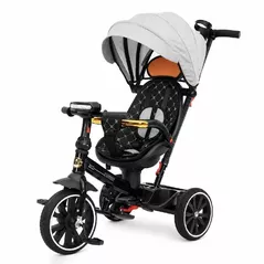 Bicicletă-cărucior Richi S2 (46973) Tricicleta pliabila gri pentru copii (JT188)