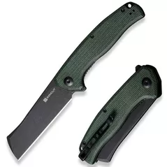Нож походный Sencut S20057C-4 Traxler, mâner Canvas Micarta verde, Liner Lock