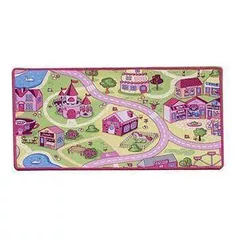 Коврик игровой Promstore 43567 Коврик текстильный PH Sweet Town 100X150cm