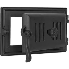 Accesoriu şemineu ArtFlame Ușă p/u sobă B 104, 190x310x70 mm, Negru