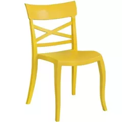 Стул Papatya Xsera-S - жёлтый
