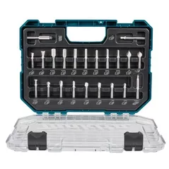 Набор головок, бит, насадок Makita D-74784 Set 22 buc freze pt caneluri 8mm