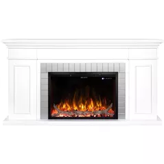 Камин электрический ArtFlame Safina & Tomas maxi, 900x1700x300 mm, Alb