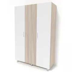 Шкаф Smartex N3 180cm Белый/Дуб Светлый