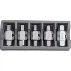 Set de unelte de mână Force 5051 Set chei tubulare pentru schimb ulei (5 buc)