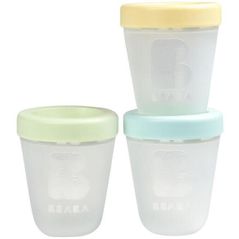 Container alimentare Beaba B912779 Set 3 Spring