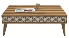 Журнальный столик Trendy Oras, Nuc, Smantana 105x36x60cm