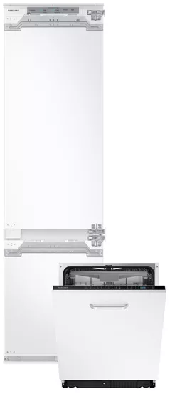 Холодильник и посудомоечная машина Samsung BRB307154WW/UA + DW60M6050BB/EO