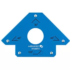 Suport magnetic pentru sudură Hoegert HT3B651 Suport magnetic de sudura 22.5kg, 155x102x18mm