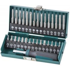 Набор головок, бит, насадок Wolfcraft Коробка битов Safety для предохранительных винтов (31 шт.) 1386000