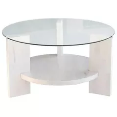Журнальный столик Trendy Mondo, Alb 75x40x75cm
