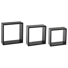 Полка декоративная 5five 50326 Fixy Куб 3ед:30x30x11.7 27x27x11.7 24x24x11.7