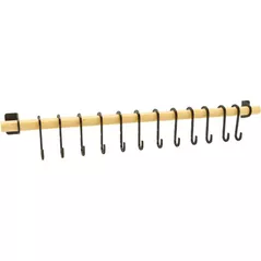 Accesoriu pentru bucătărie Seowood SEO-8106 Agățător din lemn cu cuierașe