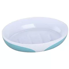 Săpunieră MSV 52181 Kandy, albastru deschis, plastic