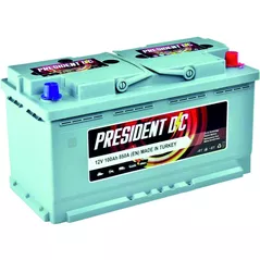 Acumulator auto President 100 AH 1000A (353*175*190)