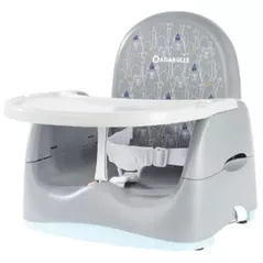 Scaun de masă Badabulle B009015 Booster compact Home&Go din materiale reciclabile