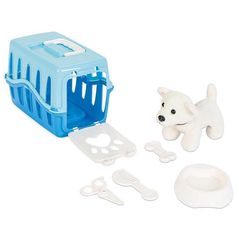 Мягкая игрушка Pilsan 03358 Set animalutul de companie (roz si albastru)