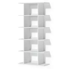 Офисный стеллаж Fabrik Home Nr.6 Pablo (800x1690x330) Белый ясень