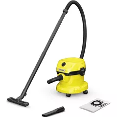 Aspirator cu sac Karcher WD 2 Plus V-12/4/18 + Perie pentru rosturi (Set)