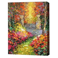 Картина по номерам BrushMe RBS9972FC 30x40cm (fără cutie) Grădină de toamnă