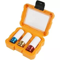 Set de tubulare, bite, duze Tolsen Set de 3 chei tubulare de impact 1/2 17/19/21 mm (15510)