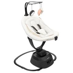 Leagăn pentru bebeluși Babymoov A055020 Leagan Swoon Motion Evolution Curl White