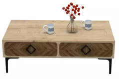 Журнальный столик Trendy Samba, Stejar 105x34x60cm