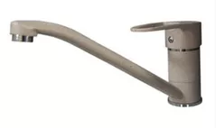 Смеситель кухонный Sandy 49190 Nobilis cu pipa Clasic, lunga, bej inchis