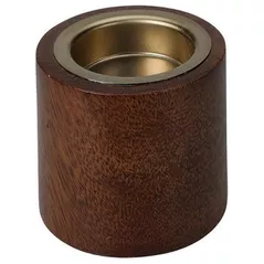 Свеча Holland 51016 Подсвечник дерево манго 6x6cm