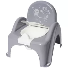 Детский горшок Tega Baby Сова SO-010-106 grey