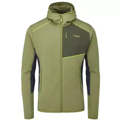 Îmbrăcăminte sport Rab Jacheta barbati Syncrino Mid Hoody Chlorite Green L (QFF-17-CHG-LRG)