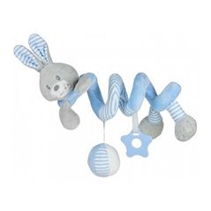 Jucărie cu pandantiv Baby Mix STK-19391 Кролик голубой