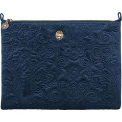 Несессер/косметичка Pip Studio 51.274.208 Charly Cosmetic Flat Pouch Large Velvet Quiltey Days Blue 30x1x22cm