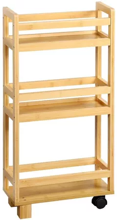 Etajeră Kesper 24860 Etajera bucatarie bambuc