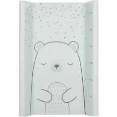 Аксессуар для пеленания Kikka Boo 31108060009 Saltea de infasat tare Bear with me Mint, 70x50 cm