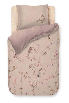 Домашний текстиль Pip Studio 331990 Bamboo Blossom box Khaki 140x200/220