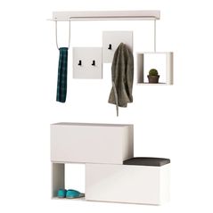 Mobilă pentru antreu Trendy Holdon Alb, 120x78x40cm (GTR001342)