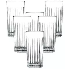 Veselă pentru băuturi RCR 42558 Набор стаканов для напитков Timeless 6шт, 440ml