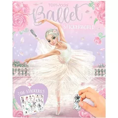 Set de creație TOPModel 0413049 Caiet de schite cu autocolante Balet