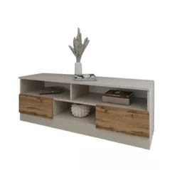 Comodă TV Smartex (16347) Т6 140cm TV Kashemir+Stejar Inchis