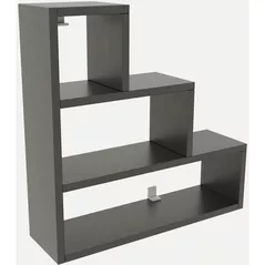 Полка декоративная Trendy Piramit-Antracit 62x62x18cm (GTR005407)