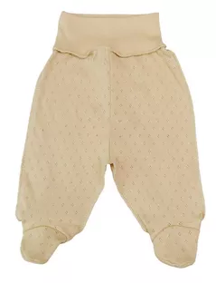 Детская одежда Minikin 25110562 Ажурный листик Ползунки р-р62, бежевый, унисекс