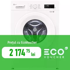 Mașină de spălat frontală LG F4X1008NWH