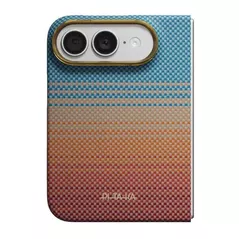 Husă pentru smartphone Pitaka Edge iPhone 18 Fold (Protectie spate) (California Dream), KI1802F