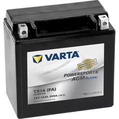 Автомобильный аккумулятор Varta 12V 12AH 200A(EN) клемы 1 (150x87x146) YTX14-BS AGM (512909020I312)