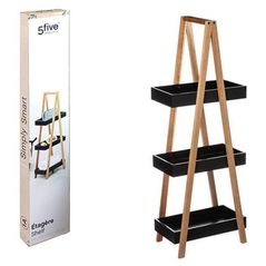 Этажерка 5five 50310 3 яруса 30x18x82cm
