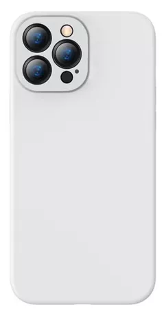 Чехол для смартфона Baseus Liquid Silica Gel Protective iPhone 13 Pro, White