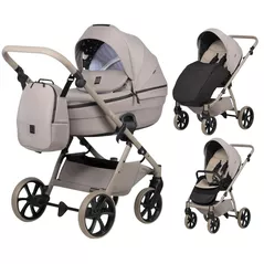 Детская коляска Tutis Carucior 2in1 UNO 6+ ESSENTIAL Taupe 172 (1602172)